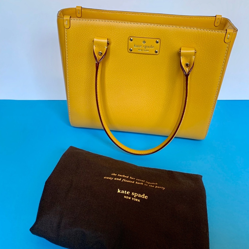 Kate Spade Yellow Totes